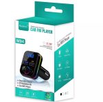 Авто FM трансмитер BT-M34, Bluetooth 5.0, Handsfree, RGB, LED дисплей, 2 x USB, 12V-24V - Image 5