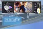 Авто MP5 плеър, модел 4022D, 1DIN, Дисплей 4 инча, Bluetooth, FM, SD, USB, камера за заден ход, блутут дистанционно за волана - Image 2