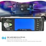Авто MP5 плеър, модел 4022D, 1DIN, Дисплей 4 инча, Bluetooth, FM, SD, USB, камера за заден ход, блутут дистанционно за волана - Image 10