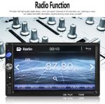 Авто мултимедиен плеър CL-7036B, 2DIN, Тъч скрийн, Bluetooth, FM, SD, USB, камера за заден ход, блутут дистанционно за волана - Image 6
