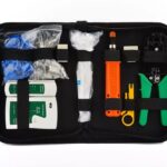 Комплект инструменти за кримпване и тестване на мрежови кабели