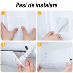 Универсален дефлектор за климатик с регулируема дължина и перфорация - Image 4