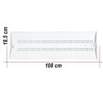 Универсален дефлектор за климатик с регулируема дължина и перфорация - Image 3