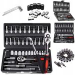 Професионален комплект инструменти 1Tech HT-46 – Гедоре 46 части, Тресчотка 1/4" и куфар - Image 27